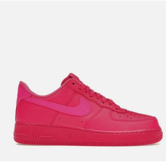 Air Force 1 '07 Women's Multi Size Fireberry/Fierce Pink Fast Ship - Picture 1 of 4